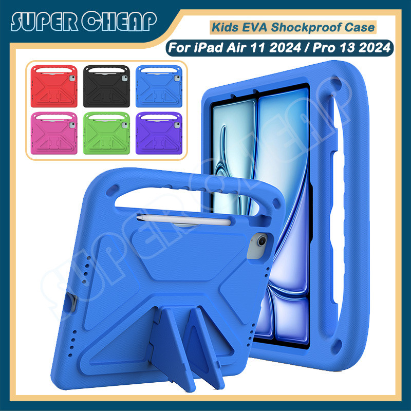 สําหรับ iPad Air 11 2025 Air 13 2025 M3 iPad 11 2025 A16 เด็ก EVA กันกระแทกแท็บเล็ตฝาครอบ
