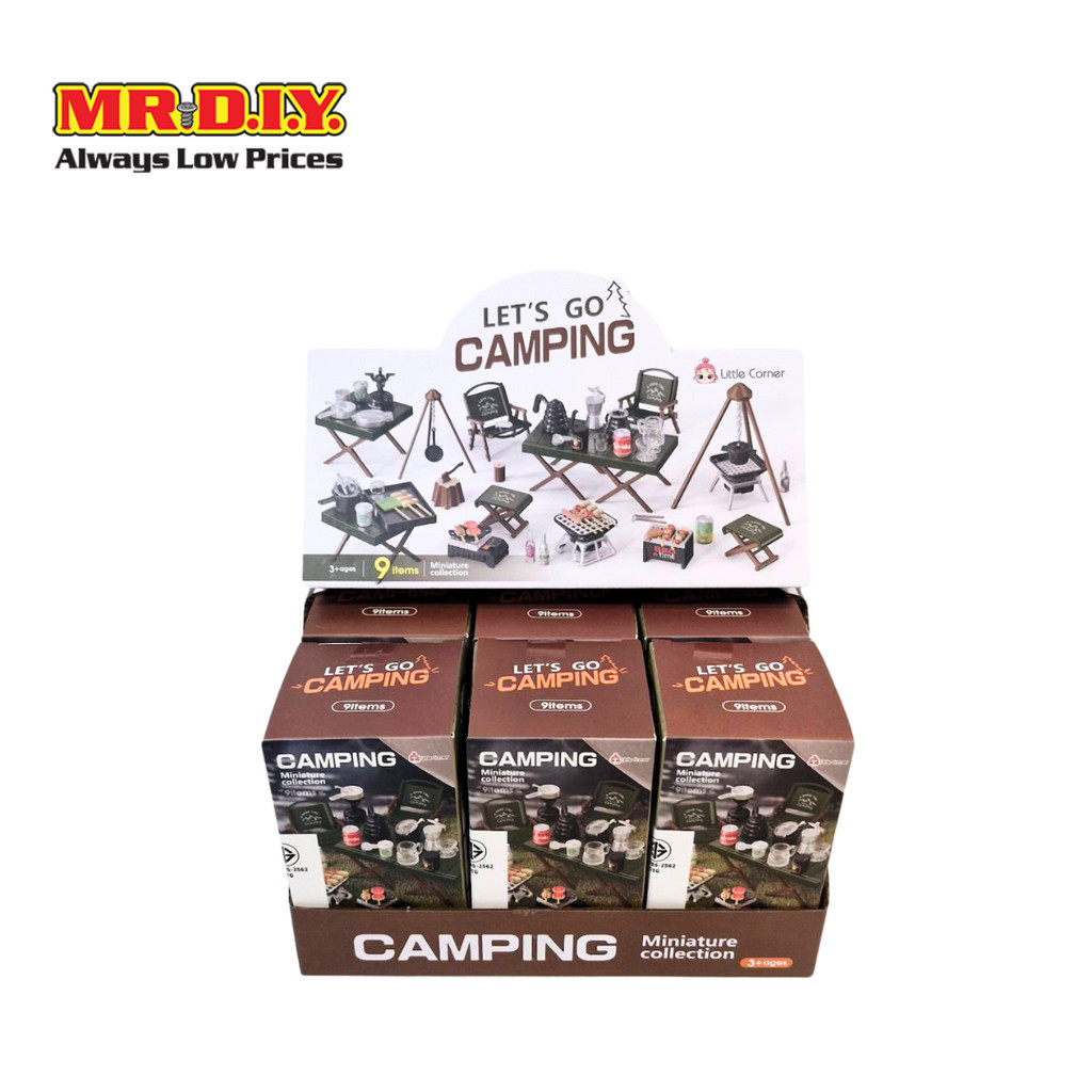 [ยก BOX 9 ชิ้น] มิสเตอร์.ดี.ไอ.วาย กล่องฟิกเกอร์โมเดล CAMPING CART