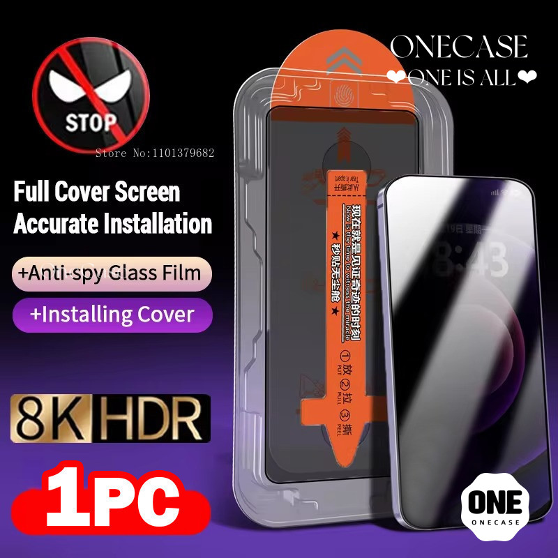 ทำความสะอาดถังขยะ กันน้ำ ฟิล์มแก้วอารมณ์ IPhone 11 13 14 16 12 15 Pro Max 7 15 14 16 8 Plus XR X XS MAX SE รูปแบบใหม่