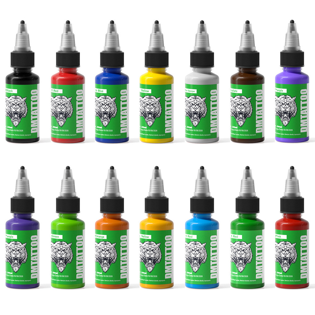 Tattoo Pigment 30ml สี Tattoo Pigment ชุด Tattoo Ink Pigment Tattoo Ink Tattoo อุปกรณ์