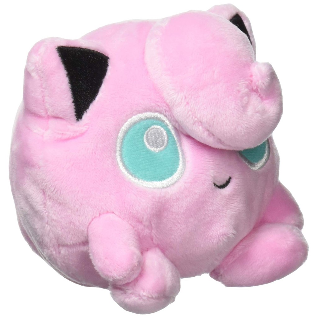 Pokémon Center Original Plush Toy Pokémon Fit Jigglypuff 9×9×8 (H×W×D: cm)