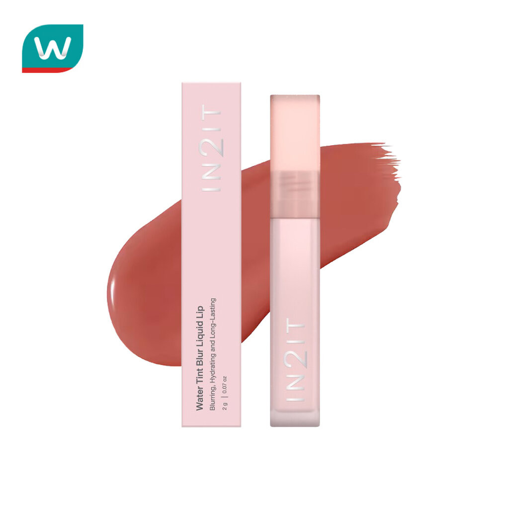 In2It อินทูอิท วอเตอร์ ทินท์ เบลอ ลิควิด ลิป 2ก. BLL05 เรด วีล