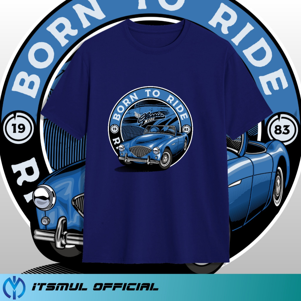 KATUN Vintage Classic Ride IM01(16) เสื้อยืดผ้าฝ้ายหวี
