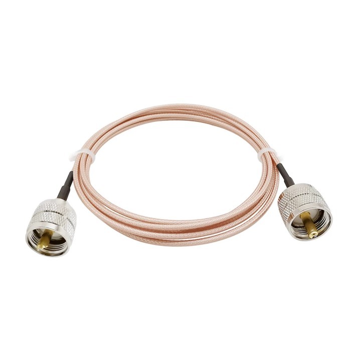 LP Cable Jumper PL259 Male to PL259 Male ยาว 50CM