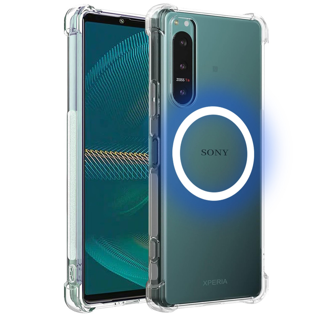 เคสโทรศัพท์กันกระแทกแบบแม่เหล็กกันกระแทกสําหรับ Sony Xperia 1 5 10 ii iii iV V vi