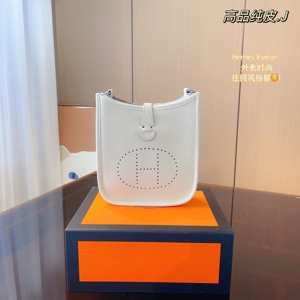 การถ่ายภาพจริง H3rm3s กระเป๋าหนังแท้กระเป๋าสะพายกระเป๋าผู้หญิงกระเป๋าระดับไฮเอนด์กระเป๋าผู้หญิง