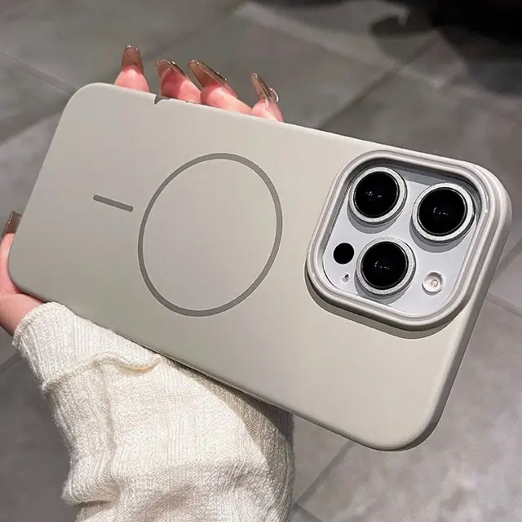 เคสผิวด้าน ชาร์ได้ สำหรับ iPHONE 16e 16 Pro 16Promax 16Plus 15 14 13 12 11 Pro Max  เคสโทรศัพท์ เคส แม่เหล็ก