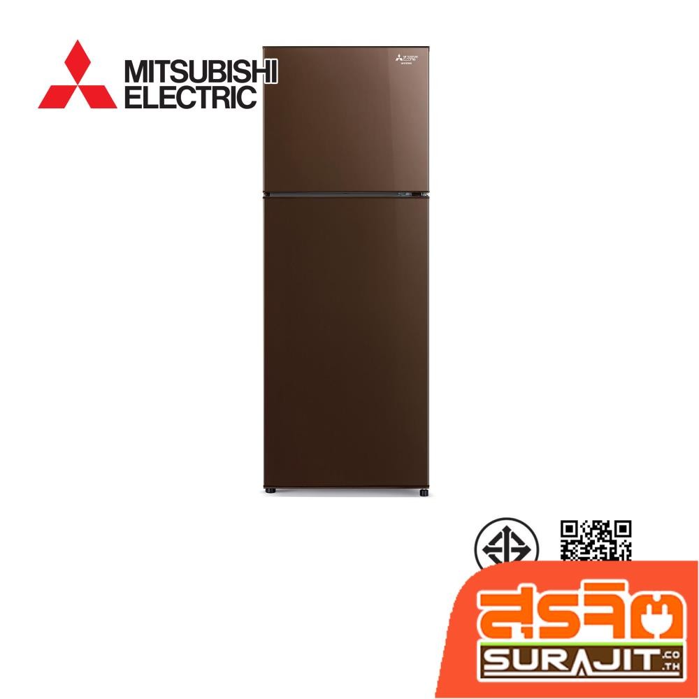 MITSUBISHI ตู้เย็น ขนาด243ลิตร 8.6คิว 2ประตู อินเวอร์เตอร์ สีน้ำตาล รุ่น MR-FC26EY BR (24142)