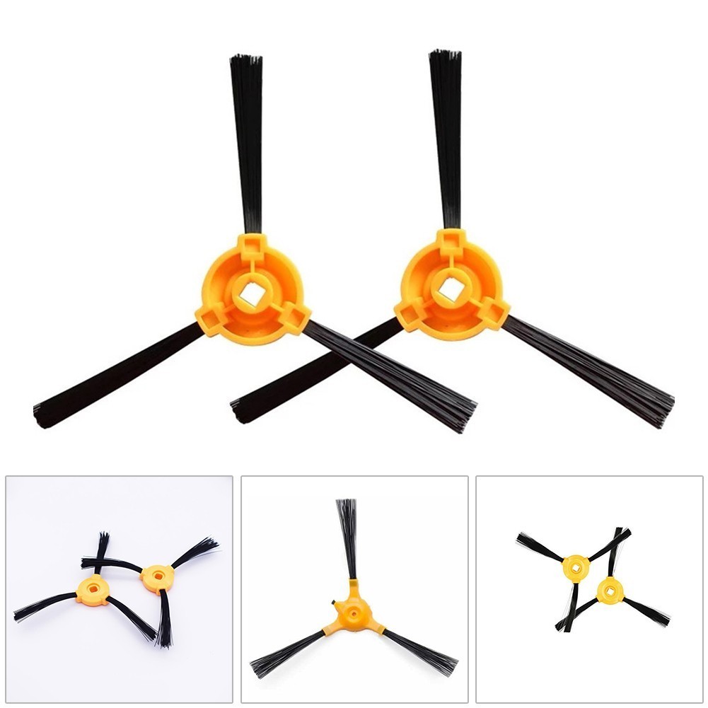 [SMARTCHOICE-Hot] 2 ชิ้นแปรงด้านข้างสําหรับ Eufy RoboVac 11+ (11 Plus) Eufy 11C หุ่นยนต์ไม้กวาดสูญญา
