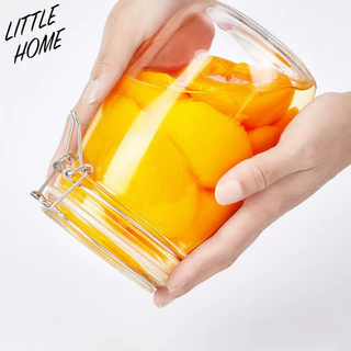 LITTLEHOME โหลแก้ว ขวดโหล ขวดแก้ว โหลแก้วสูญญากาศ ขวดโหลแก้ว ขวดโหลมีฝาปิด โหลสูญญากาศ (A0)