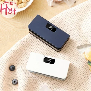 GE เครื่องซีลถุงพลาสติก2 ใน1ความร้อนความร้อนเครื่องปิดผนึกถุงแบบพกพาแพคเกจซีลหกจอแสดงผลหน้าจอพลังงานเครื่องปิดผนึกความร้อนสี่เหลี่ย