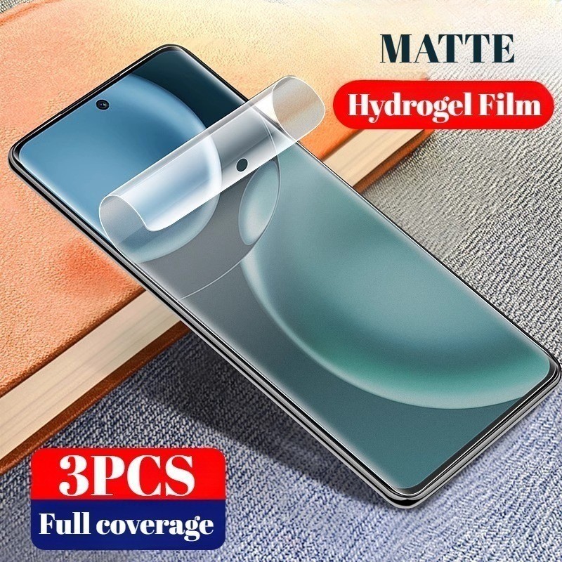 3pcs Matte Hydrogel ฟิล์มสําหรับ TCL 505 503 50 40R 408 406 405 40 306 305 X XL XE SE LE Pro NxtPape