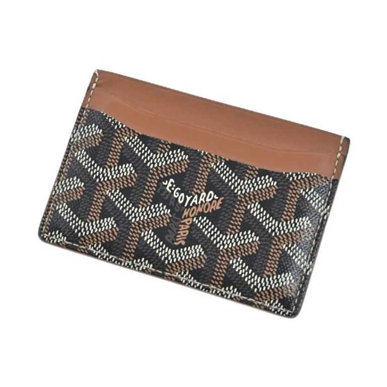 Goyard Business Card Case ผู้หญิง สีดํา สีขาว สีน้ําตาล ส่งตรงจากญี่ปุ่น มือสอง
