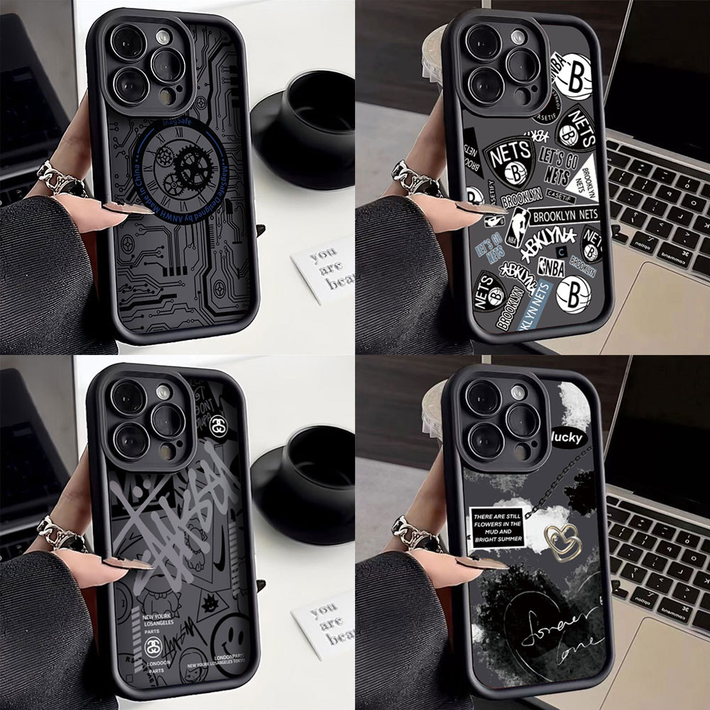 กรณีสําหรับiPhone 17 Pro Max Air iPhone 16 Pro Max Plus 11 15 13 14 12 Pro Max iPhone 7plus X Xr 15 