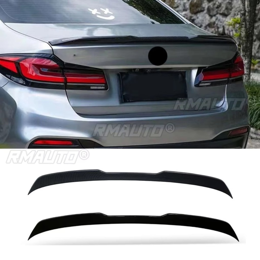 รถด้านหลังสปอยเลอร์ปีกการปรับเปลี่ยนส่วนสําหรับ BMW 5 Series G30 G38 2018 ด้านหลังสปอยเลอร์ปีกรถอุปกรณ์เสริม