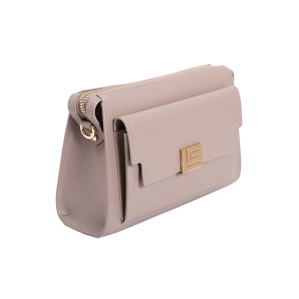Guy Laroche กระเป๋าสะพาย Cross Body รุ่น AGH0023 - สีเบจ