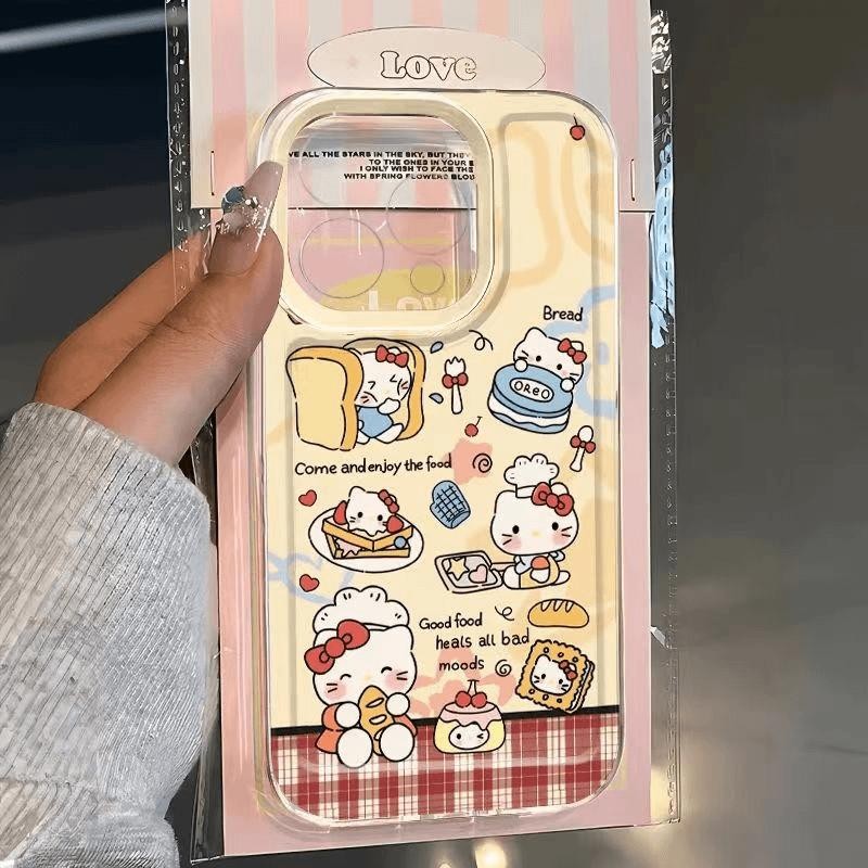 ขนมปัง Kitty สําหรับ OppoA31 A98 A15 A7 A57 A1K A16 A74 A76 A3S A52 A77 A38 A55 A54 A78 A53 A16K A9 