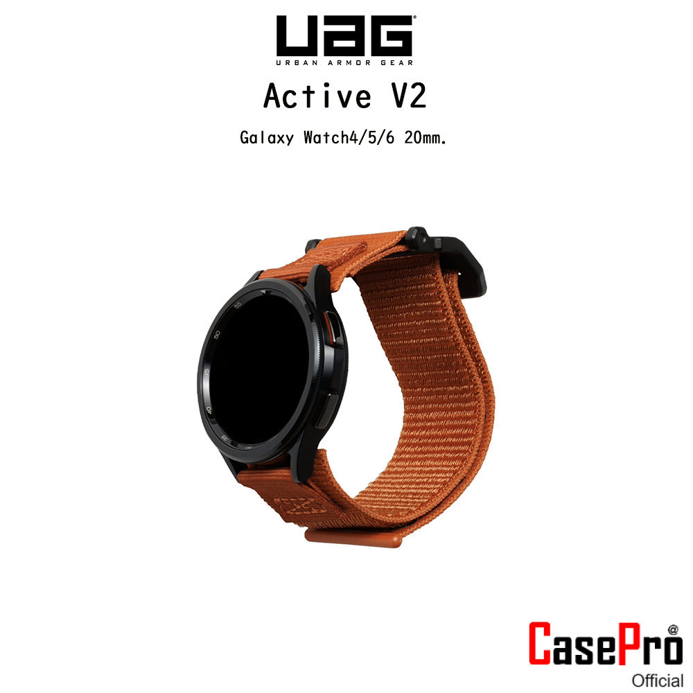 UAG Active V2 สายนาฬิกามาตราฐานกองทัพอเมริกาเกรดพรีเมี่ยม สายสำหรับ Galaxy Watch4/5/6 ขนาด20mm.