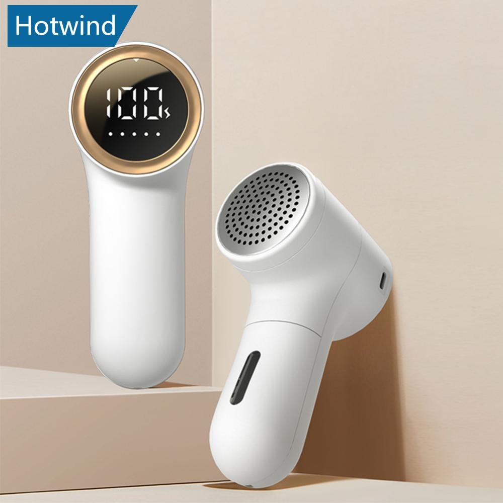 Hw แบบพกพาดิจิตอลไฟฟ้าผม Ball Trimmer สําหรับเสื้อผ้าหน้าแรกตัดมัลติฟังก์ชั่ชาร์จผม Ball Trimmer J8P