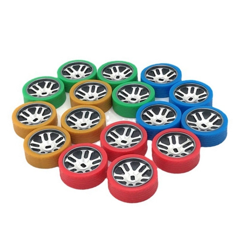 ยางลายซิ่ง Tyre สําหรับ  284131 K969 K989 P929 P939 Mini-Z Mini-Q 1/28 RC รถอะไหล่อัพเกรด,4