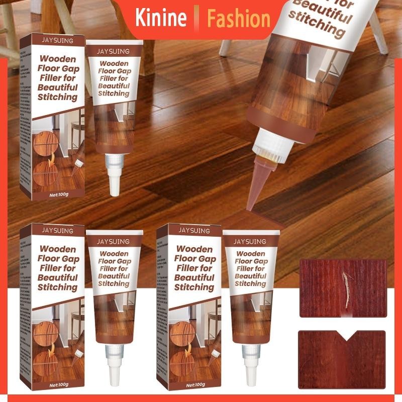Kin ฟิลเลอร์ซ่อมแซมพื้น 100 กรัม สําหรับซ่อมแซมรอยแตกบนโต๊ะ ตู้