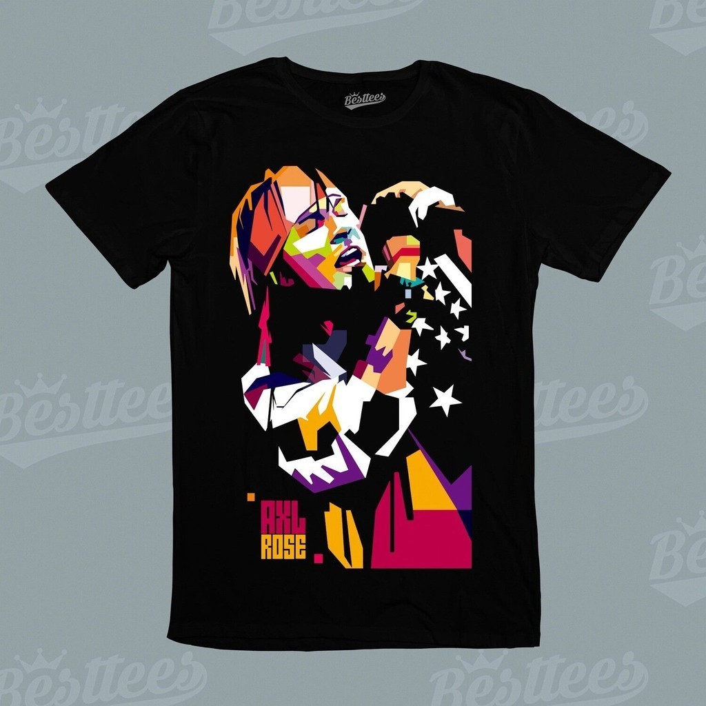 เสื้อยืดพร้อมลายพิมพ์ Axl Rose Guns N' Roses