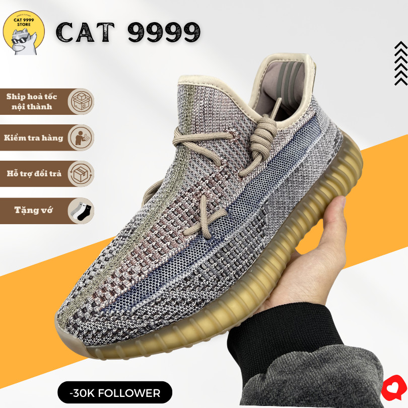 Yz350 V2 Fade Shoes, Yz 350 Brown คุณภาพสูง Standard Grain Compression Sole - CAT 9999 STORE