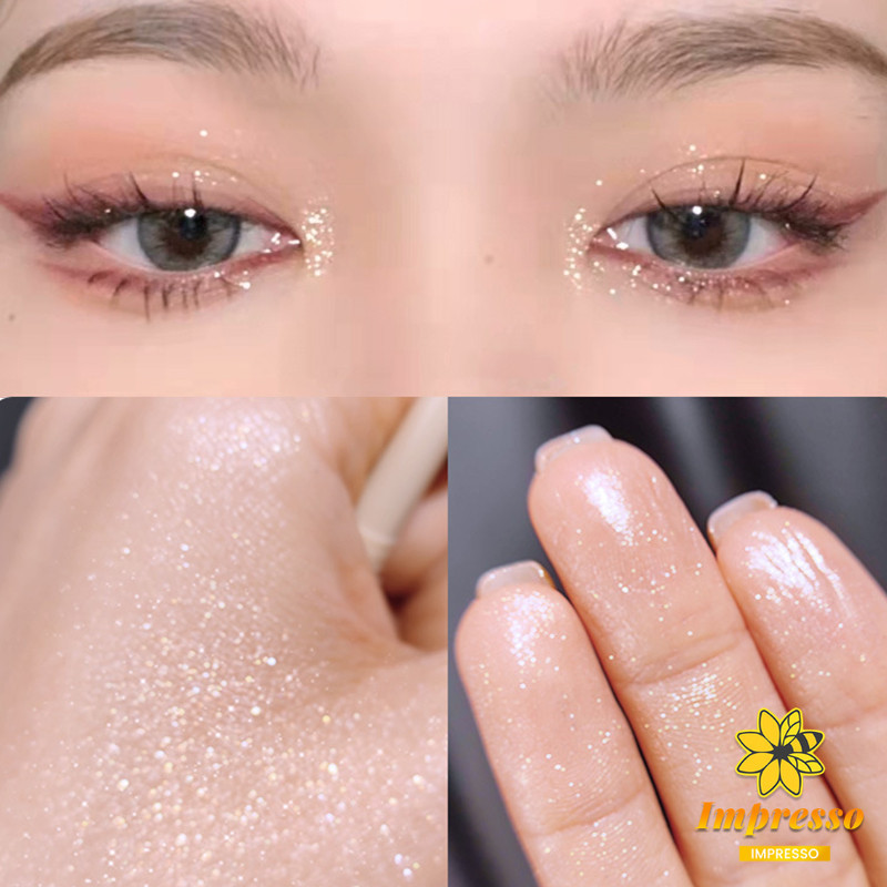 Impresso ดอลลี่อาย ชิมเมอร์ไข่มุก ติดทนนาน กันน้ำ เนตรมิตดวงตาสวยฉ่ำวาว กันน้ำ eyeliner - รูปที่ 2