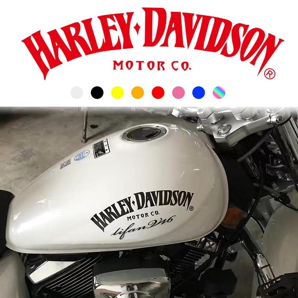 สติกเกอร์สะท้อนแสง ลายตัวอักษร Harley Davidson 883 สําหรับตกแต่งรถจักรยานยนต์