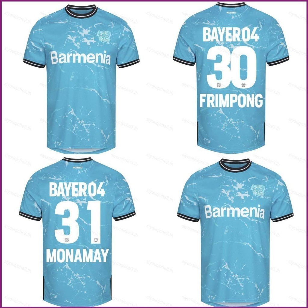 【SY3】เสื้อยืด ลาย 23-24 Bundesliga Bayer 04 Leverkusen Frimpong Monamay พลัสไซซ์ สําหรับเด็ก และผู้ใหญ่