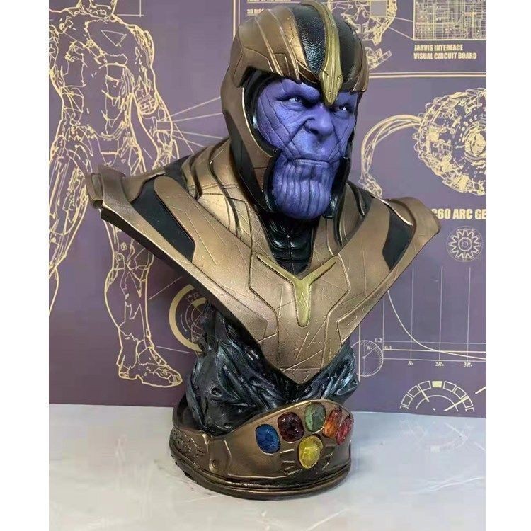 Avengers Killer Chest Portrait Statue Hand-Made Model Resin Decorations about High40CM