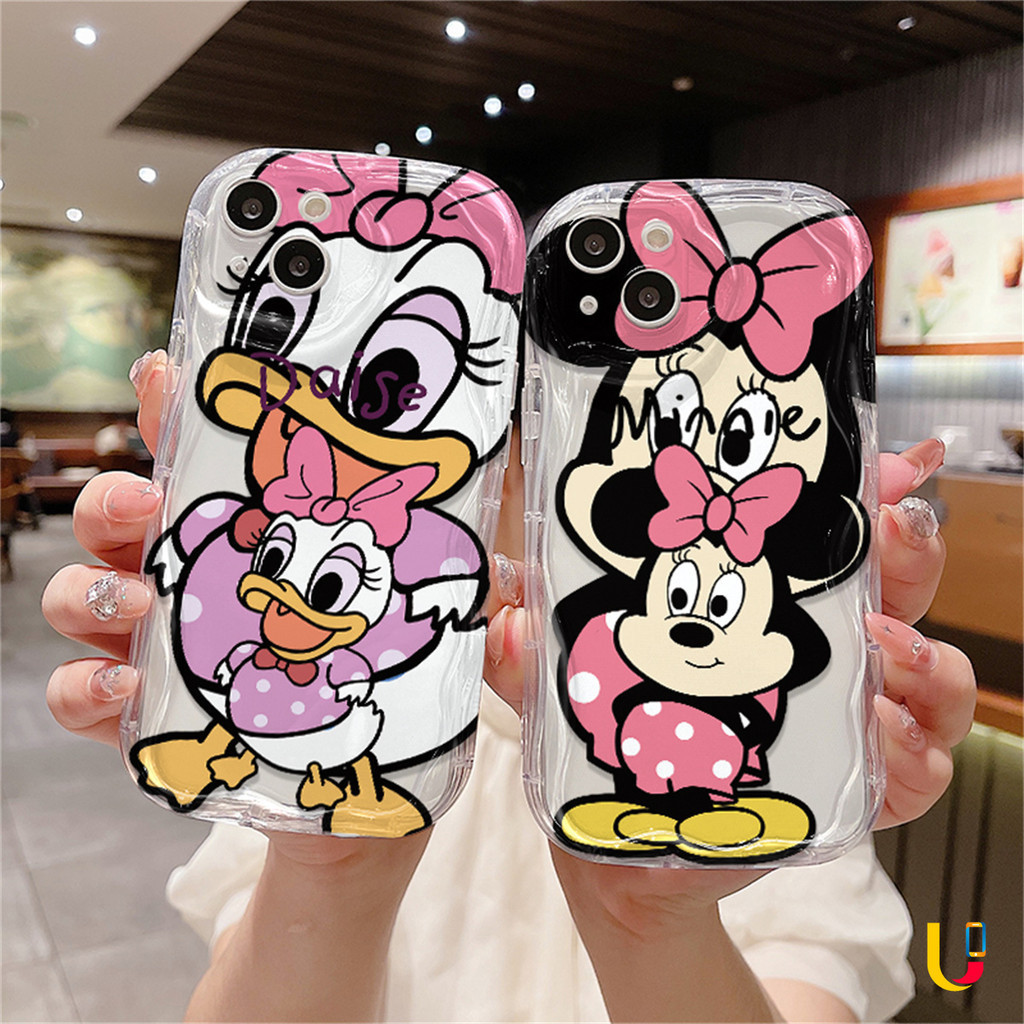เคสโทรศัพท์มือถือแบบนิ่ม ลายการ์ตูนเป็ด 3D ขอบโค้ง สําหรับ OPPO A94 A16K A92 A55 A95 A77S A5S A16 A1