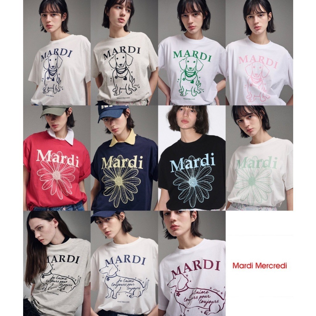 2024 พร้อมส่ง ✨ เสื้อ mardi mercredi - new collection ของแท้💯
