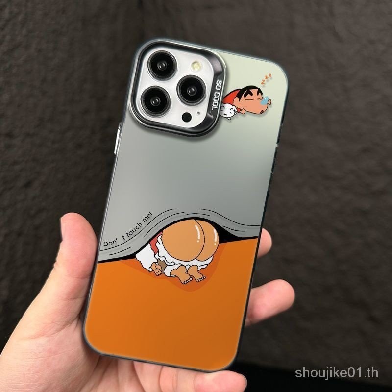 Big Ass Shin-Chan Vitality Case เหมาะสําหรับ Apple 15/14/13 เคสโทรศัพท ์ iPhone12/11Promax7/8plus FE4O