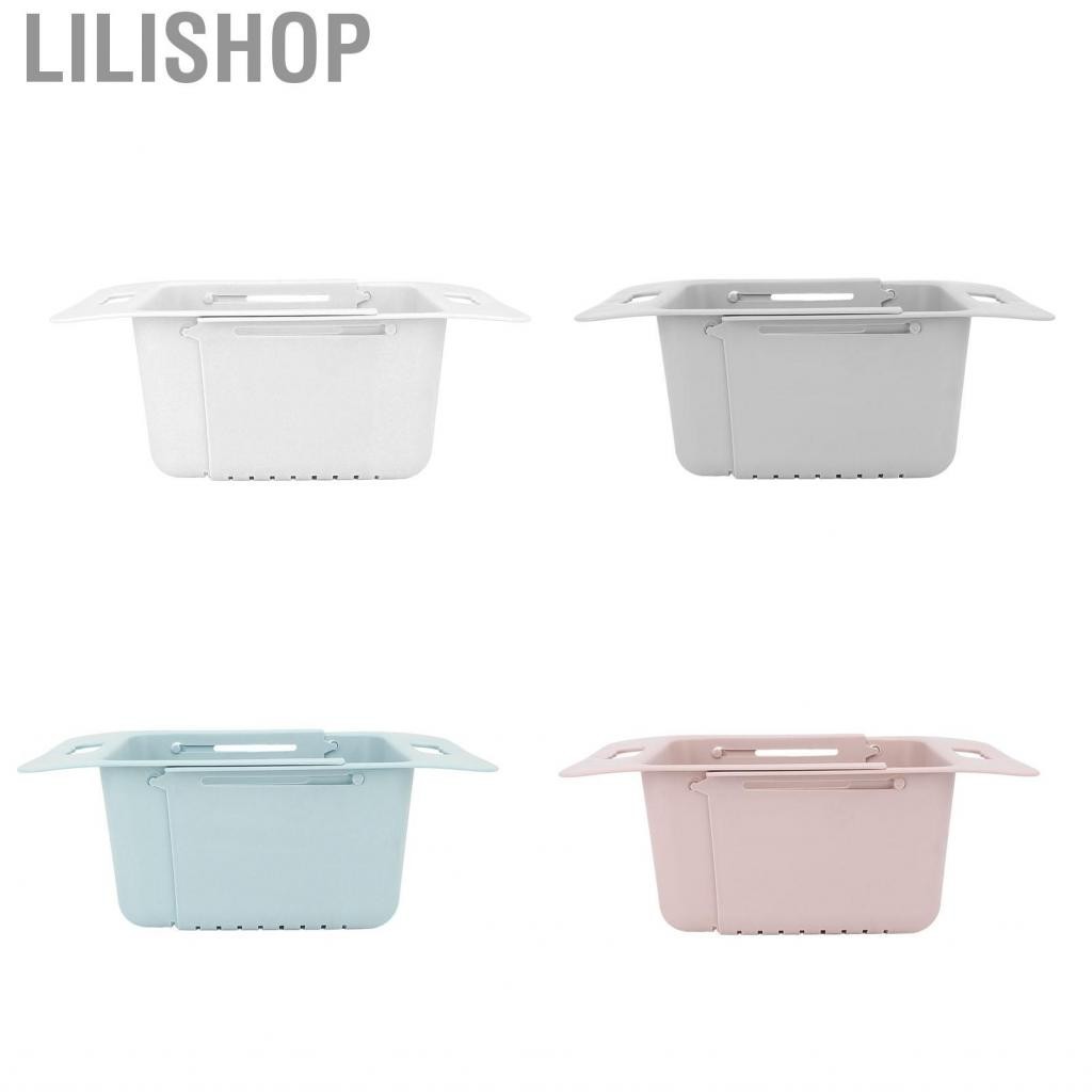 Lilishop Chest Freezer Basket  Deep Organizer Bin Expandable with Handle for Kitchen