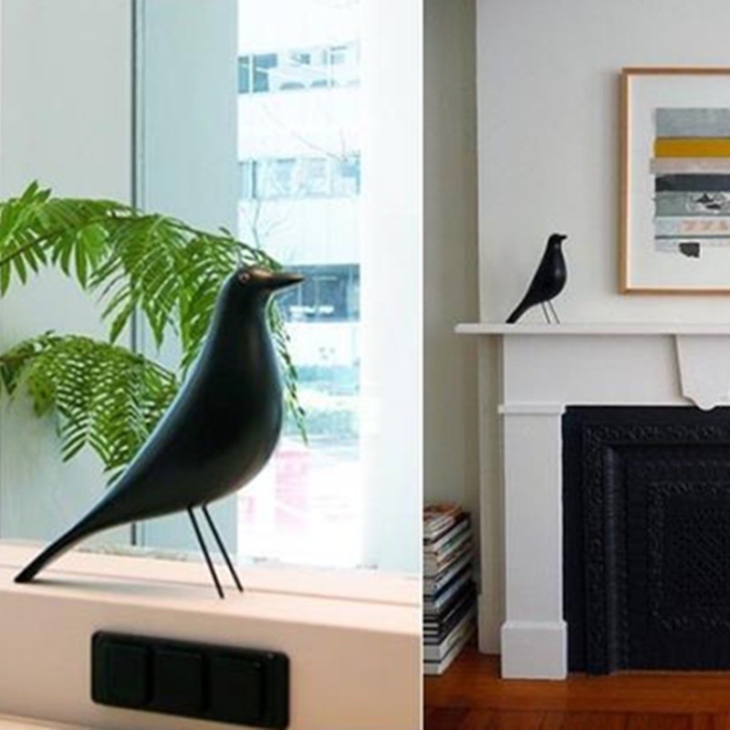 0ih5 ตกแต ่ งบ ้ าน Peace Bird ประติมากรรมตกแต ่ งสํานักงานสี Nordic Pigeon Eames Birdie เรซิ ่ น A