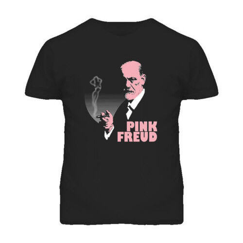 Pink Freud Music Parody Sigmund Cool เสื้อยืดสีดําใหม่
