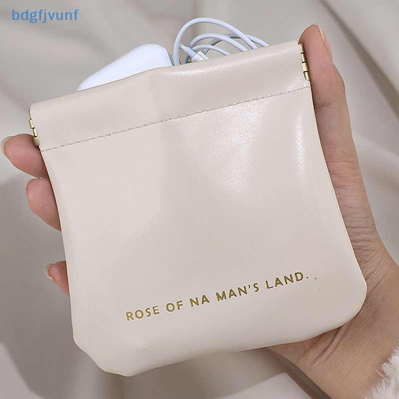 Bdgf แบบพกพา PU หูฟังกระเป๋าเครื่องสําอางริมฝีปากผู้ถือเหรียญการ์ดกระเป๋าเดินทางเครื่องประดับ Sundries Organizer กระเป๋า Mini กระเป๋า TH
