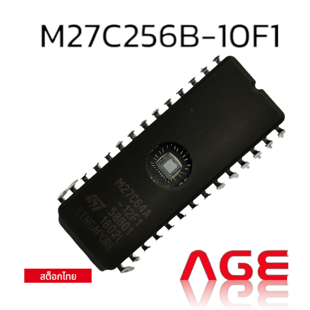 M27C64A-12F1 64 Kbit (8Kb x 8) UV EPROM and OTP EPROM