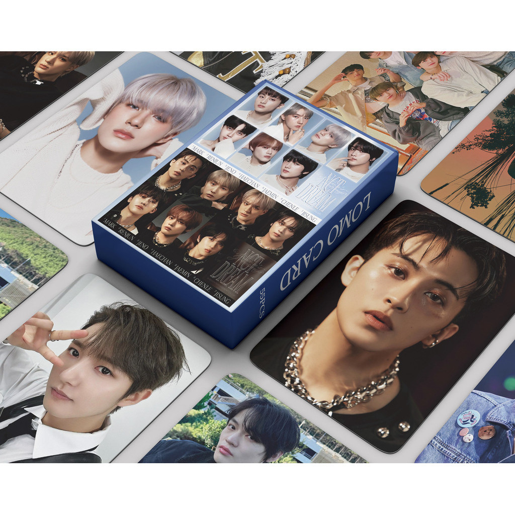 โปสการ์ดโลโม่ NCT DREAM 2024 season's greetings 3rd Album ISTJ Photocards Mark RENJUN Jeno HAECHAN JAEMIN Chenle Jisung Kpop 55 ชิ้น