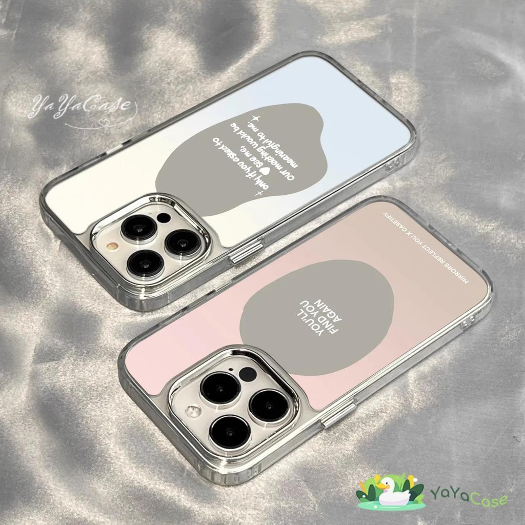 สำหรับ iPhone11 13 Case FOR เคสไอโฟน14 15 12 pro max 7 8 14 15 Plus X XR XS Max สไตล์เรียบง่าย รุ่น TPU โปร่งใส SOFT เคส