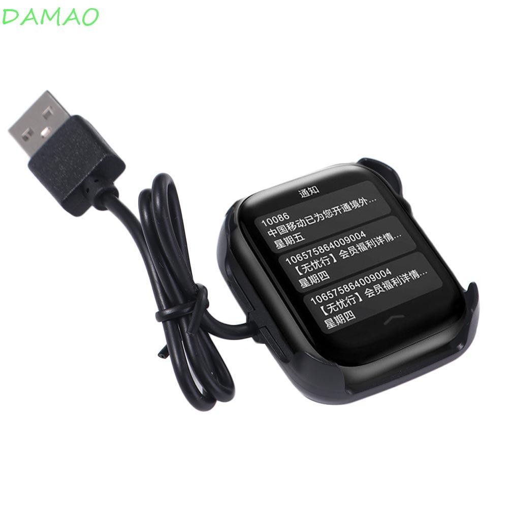 Damao เครื่องชาร์จนาฬิกาอัจฉริยะสําหรับ HW22 Consumer Electronics Stable Current สีดําปลอดภัย Fast S