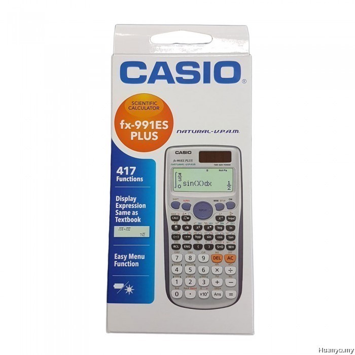 เครื่องคิดเลขวิทยาศาสตร์ Casio FX-991ES Plus