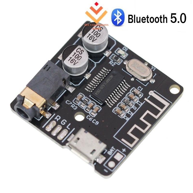คณะกรรมการรับสัญญาณเสียง MP3 Lossless Decoder Board VHM-314 Mini Bluetooth-compatible 5.0 ไร ้ สายสเตอริโอเพลงเครื ่ องขยายเสียงโมดูล