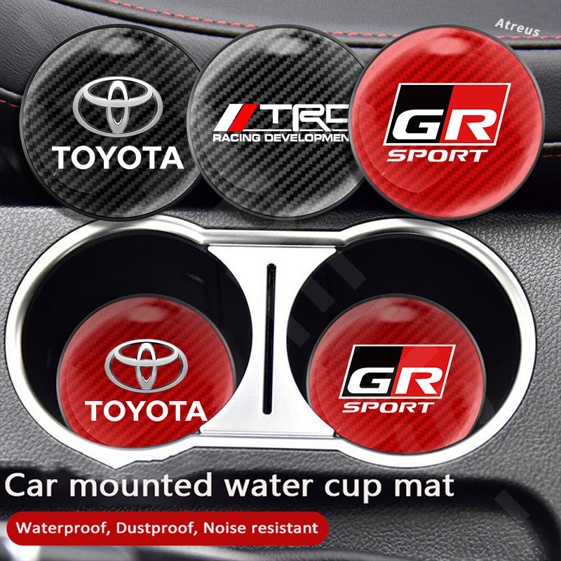 1 PC Toyota GR คาร์บอนไฟเบอร์ที่วางแก้วน้ํารถ Coaster Pad รอบถ้วยผู้ถือลื่นถ้วยสําหรับ Toyota Agya Raize Calya Avanza Veloz Rush Kijang Innova Yaris Corolla Cross bZ4X

<p>“><center></p>
<h4></h4>
<p><p><font color=