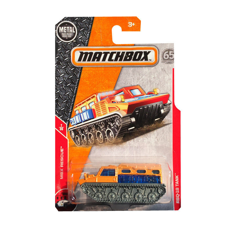 Matchbox 2018 Mattel MATCHBOX City Hero รถโลหะผสมรุ ่ น 7 Polar Transport Tank 8B