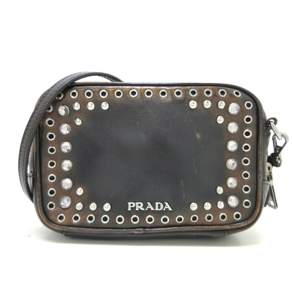 สินค้ามือสอง PRADA shoulder leather Brandear