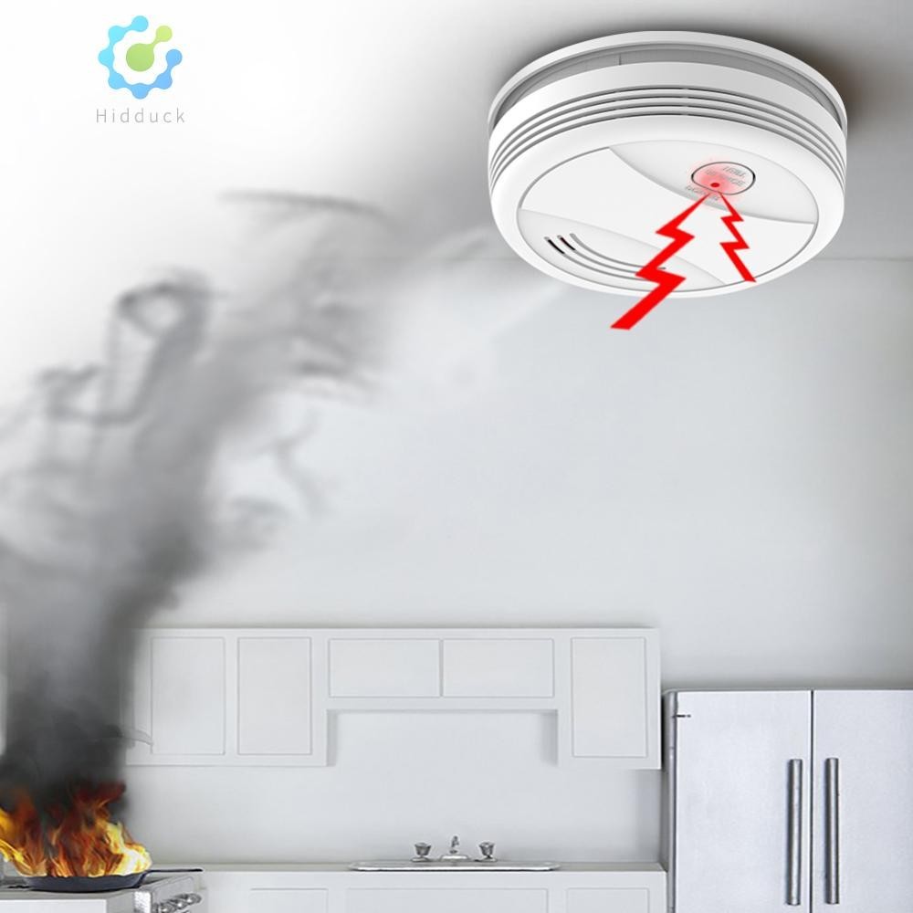 Tuya WiFi Fire Smoke Alarm Detector ความไวสูงเครื ่ องตรวจจับควัน Sensor Alarm [Hidduck.th ]