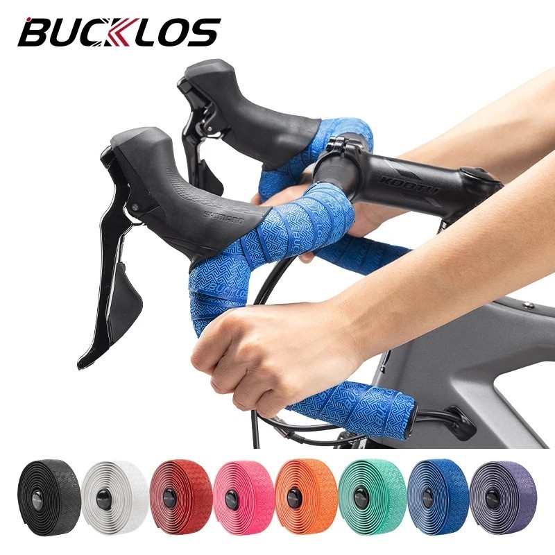 Bucklos ผ้าพันแฮนด์เสือหมอบ bar tape เข็มขัดรัด แฮนด์เทปสําหรับจักรยาน