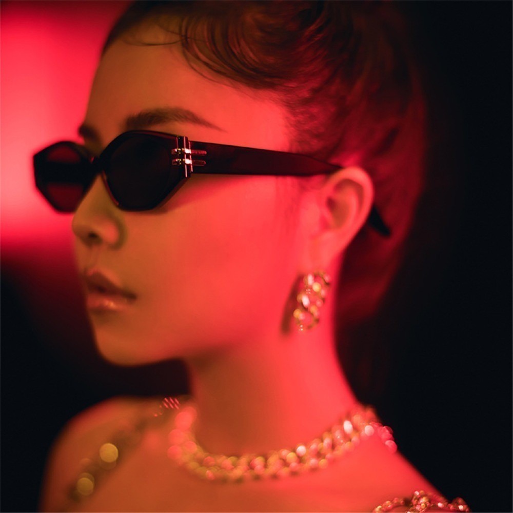 2024 ใหม ่ เว ้ าสไตล ์ Street Photo Retro แว ่ นตากันแดดส ่ วนบุคคล ราคา ถูกที่สุด ดีลบีเคเค แกลเลอรีภาพที่ 9